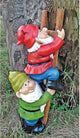 Up the Ladder Climbing Gnomes Statue