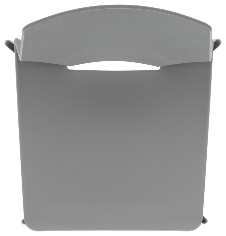 Safavieh Couture Nellie Molded Plastic Dining Chair, Grey/Black