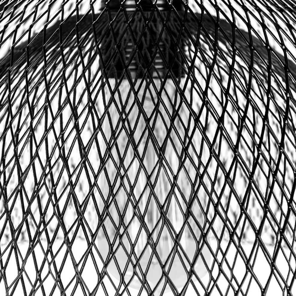 Polaris Pendant Light, Black, Small 10"