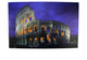 Battery Operated 6 LED Roman Colosseum Scene Canvas Wall Hanging, 23.5"