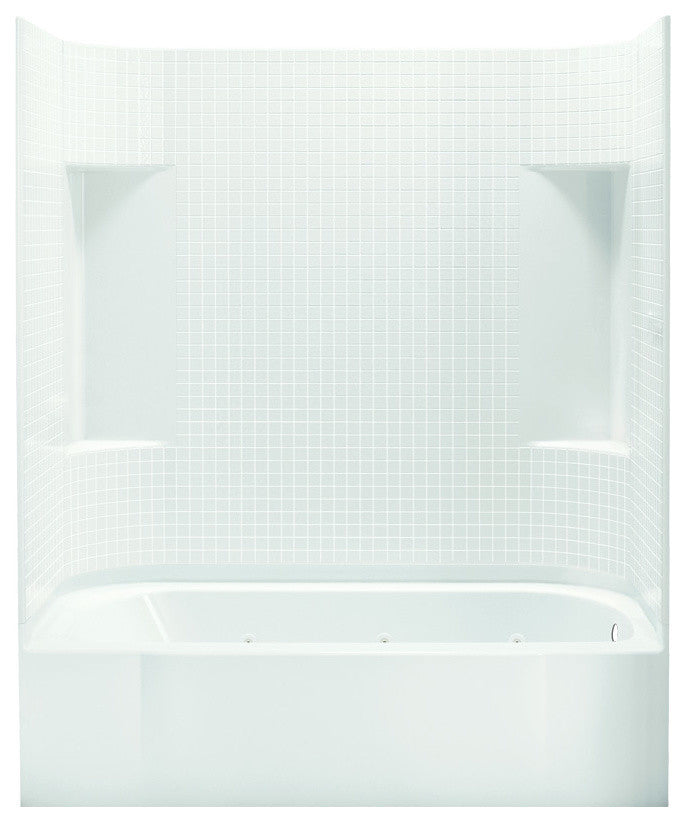 Sterling  Accord 73.25"x30"x60" Vikrell Whirlpool Tub/Shower