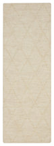 Nourison Wool Haven 2' x 6' Ivory Modern Indoor Rug