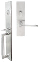 Horizon Lever, Mortise Entry Handleset, RHR, Satin Stainless Steel