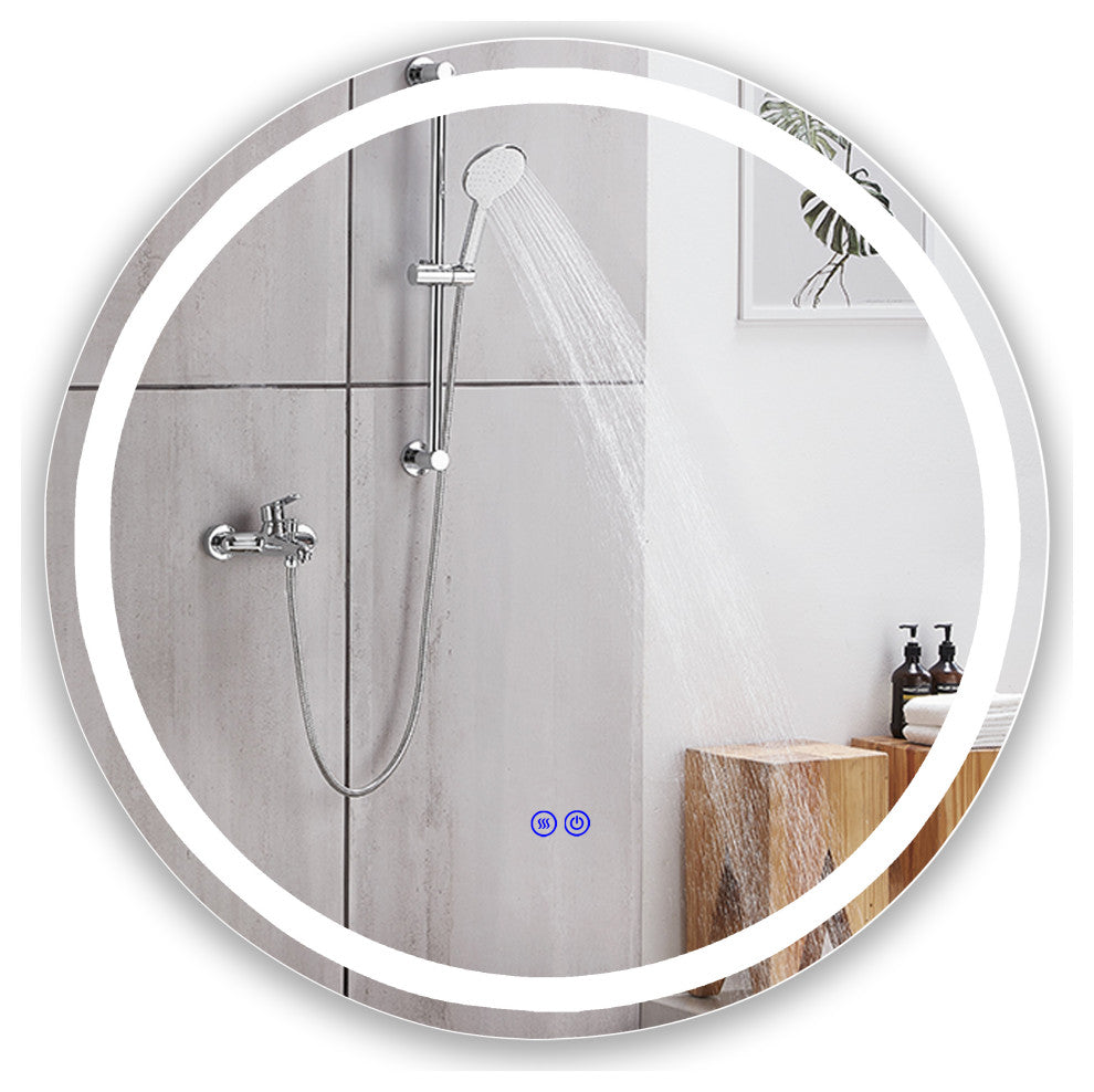 CHLOE Lighting SPECULO Back Lit LED Mirror 6000K, Daylight White, 28"