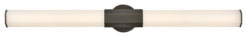 Hinkley Facet Bathroom Vanity Light, Black Oxide, 40"