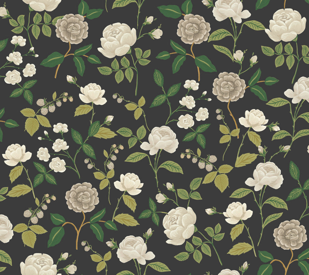 Roses Black Wallpaper