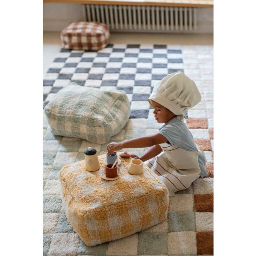 Lorena Canals Pouf Vichy, Honey