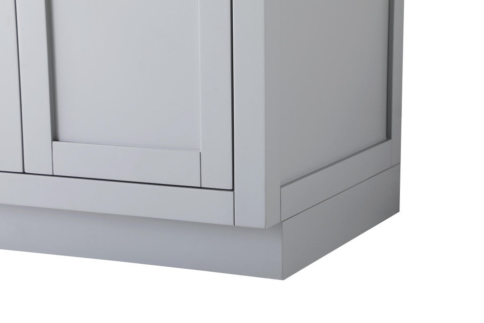 Home Living 24" Single Bathroom Vanity, Grey