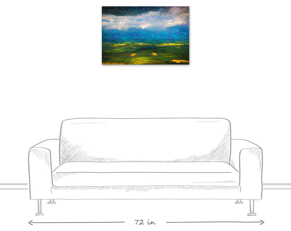 Abstract Landscape 30x20 Canvas