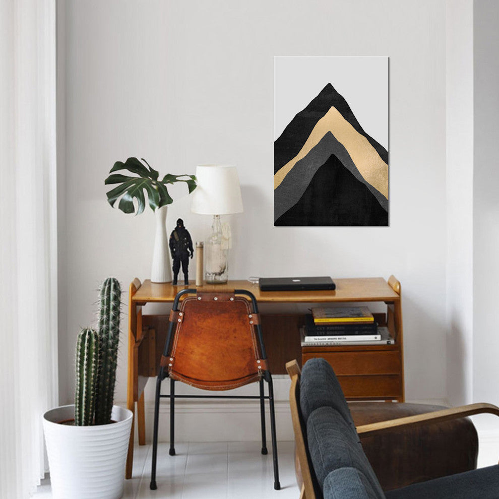 "Four Mountains" by Elisabeth Fredriksson, Canvas Print, 40"x26"