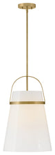 Lark Tori Medium Pendant, Lacquered Brass