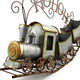 Galvanized Christmas Train "HO HO HO"