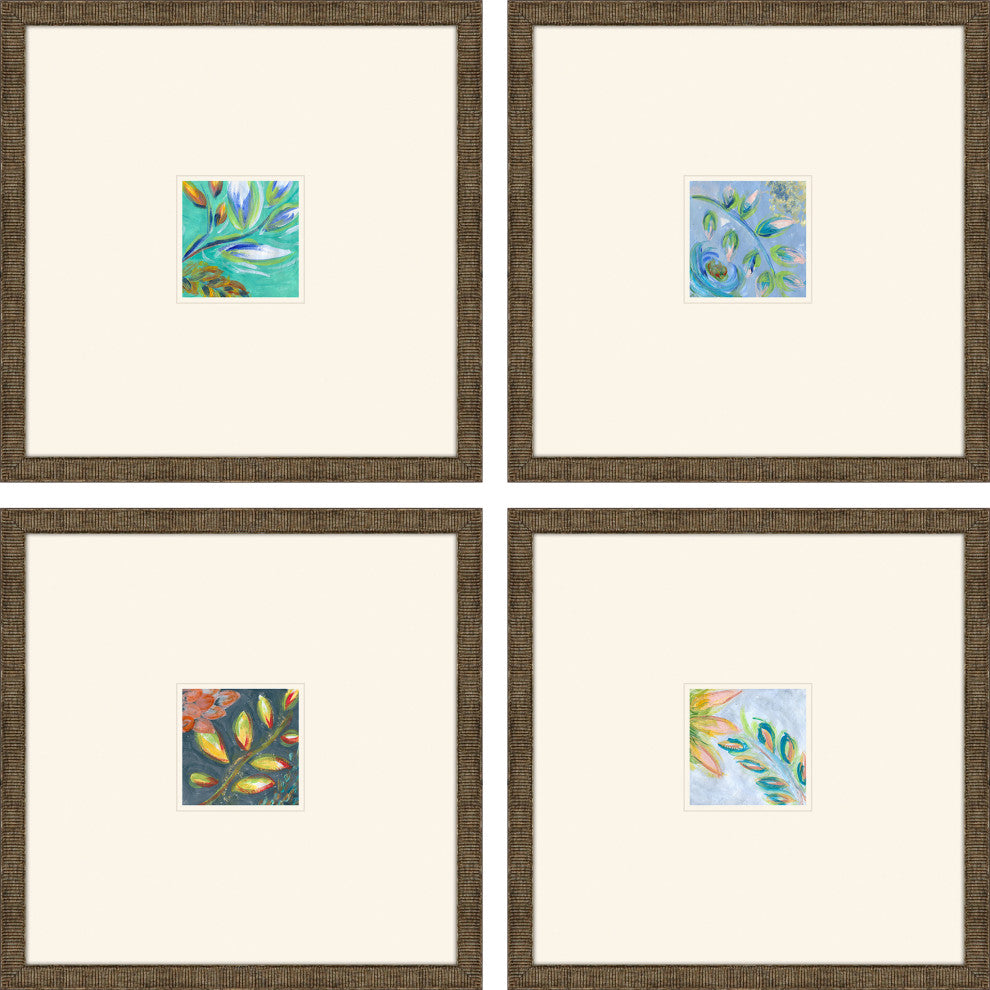 Botanica I Artwork, 4-Piece Set