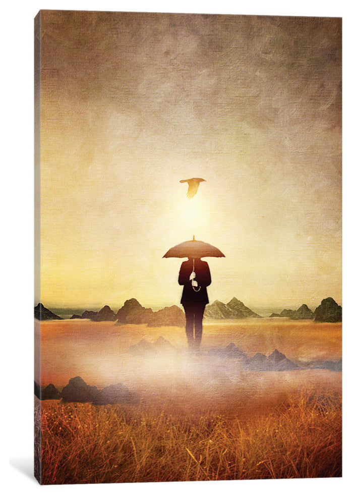 "Waiting For The Rain" by Viviana Gonzalez, 40x26x1.5