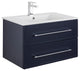 Milano Wall Hung Vanity, Blue, 30"