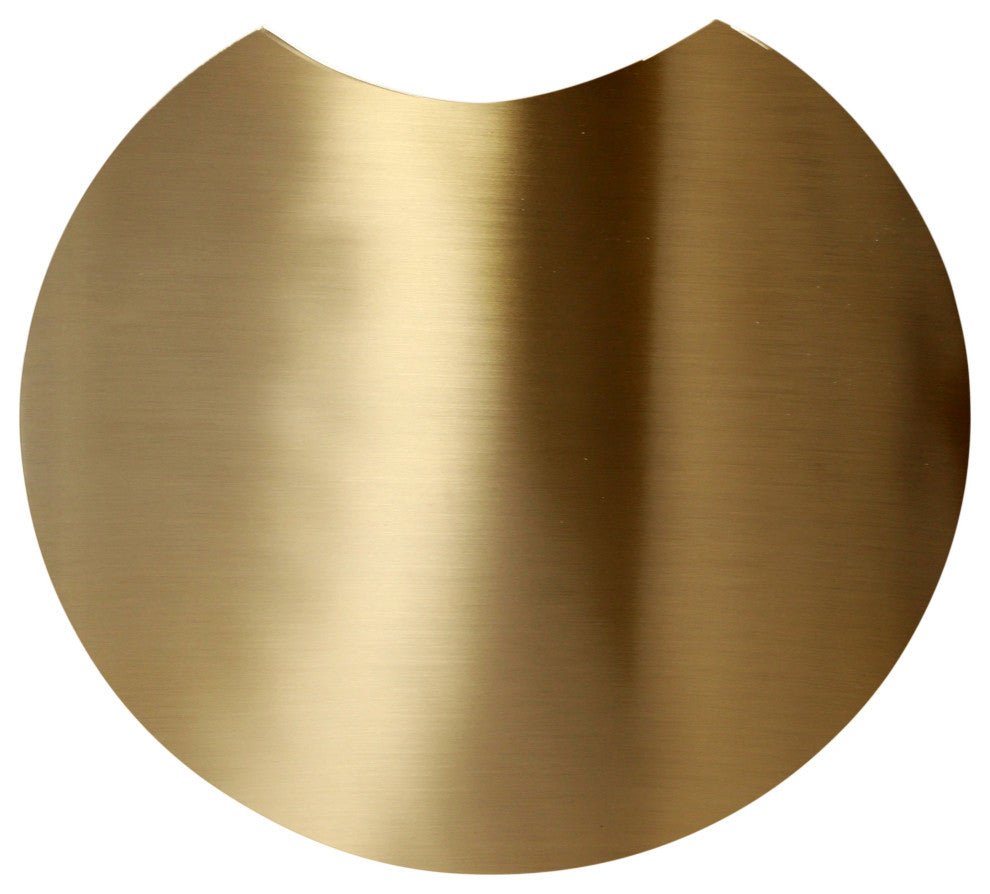 Dimple Iron End Table, Gold, 1-Piece: 18"Wx18"Dx20"H