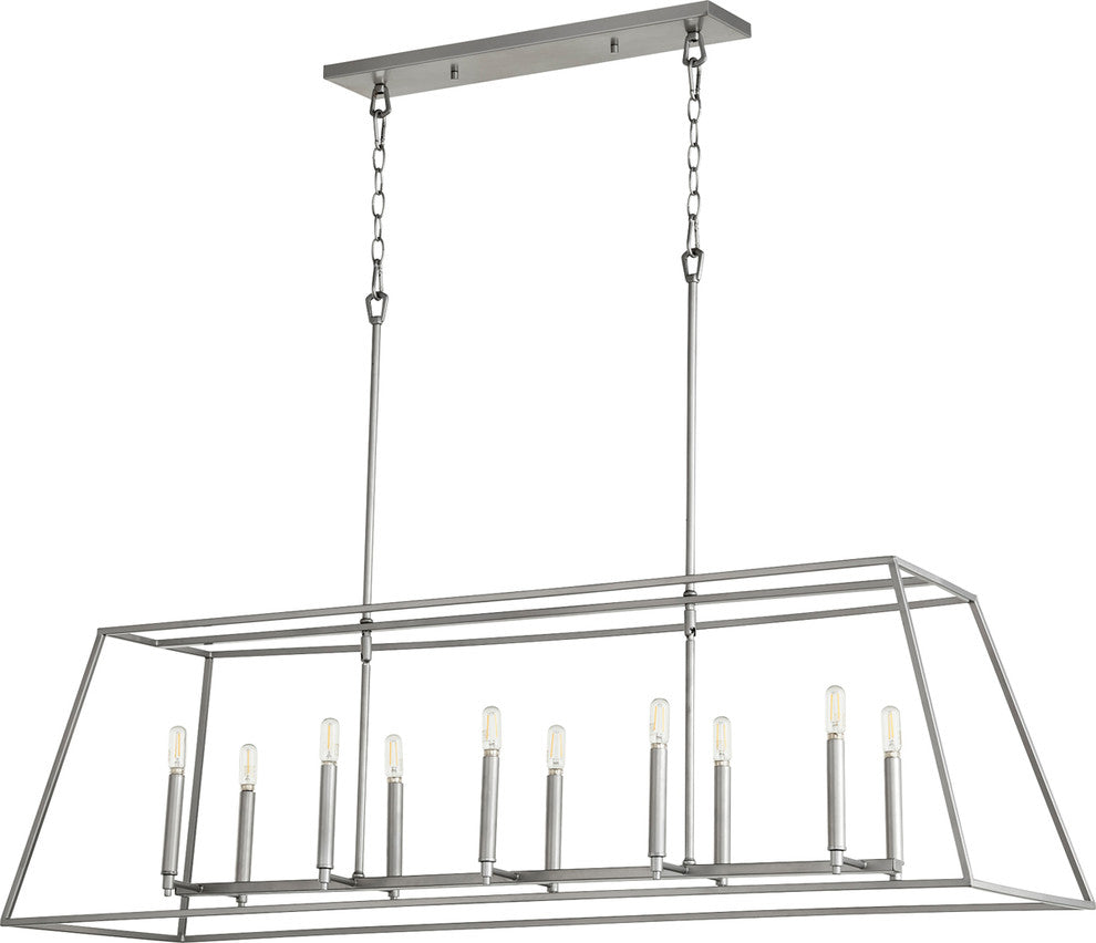 Gabriel Quorum Home Collection Pendant in Classic Nickel