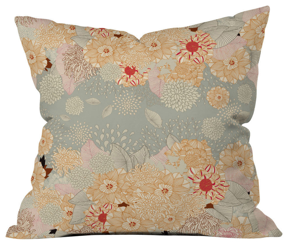 Iveta Abolina Creme De La Creme Outdoor Throw Pillow