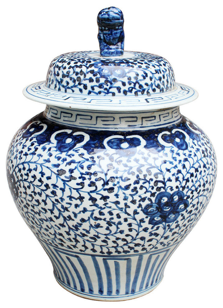 Curly Vine Jar