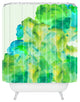 Deny Designs Viviana Gonzalez Watercolor Love 3 Shower Curtain