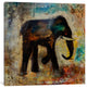 "Strong and Wise I" by Julian Spencer, 26x26x1.5