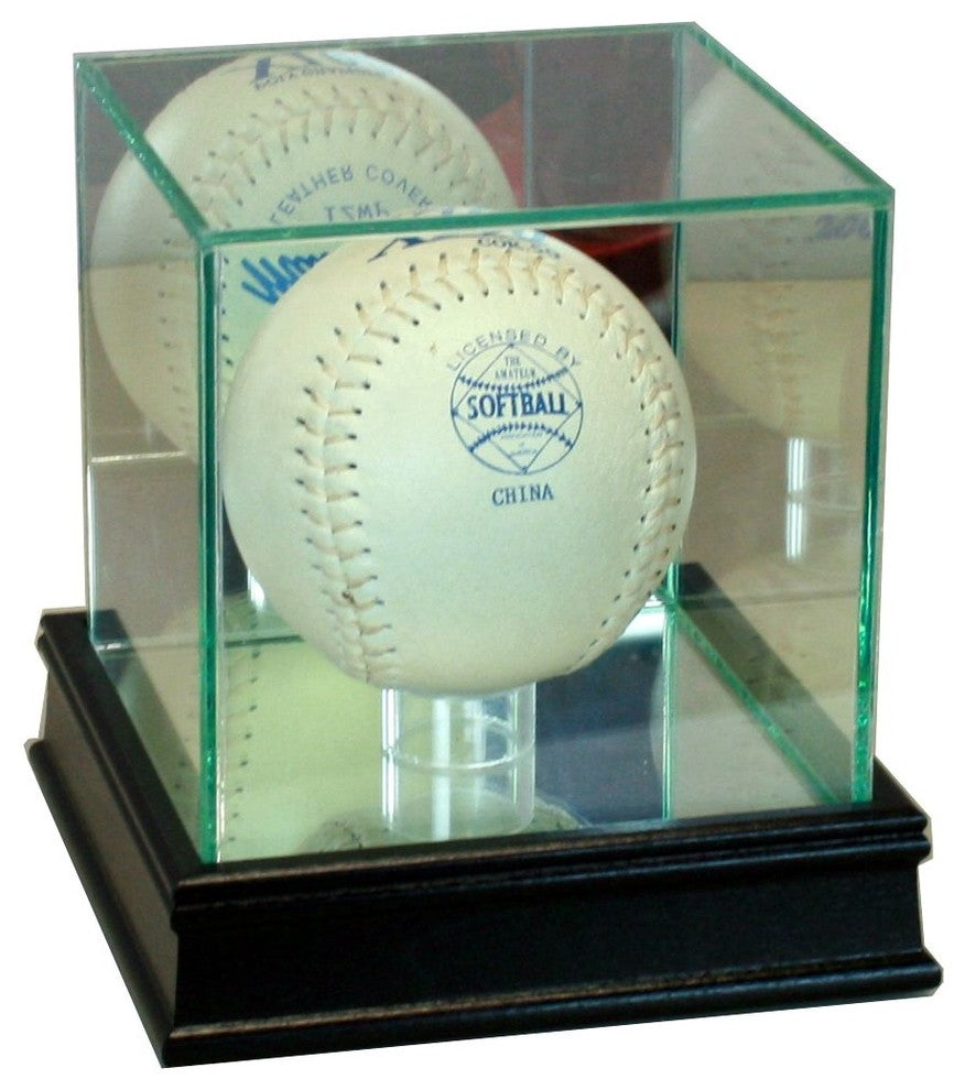 Softball Display Case, Black