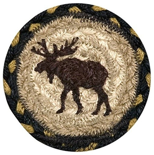 Moose Printed Coaster 5"x5"