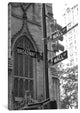 "Wall Street Signs, New York City" Wrapped Canvas Print, 26x18x1.5