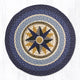 Earth Rugs RP-350 Compass Round Patch 27" x 27"
