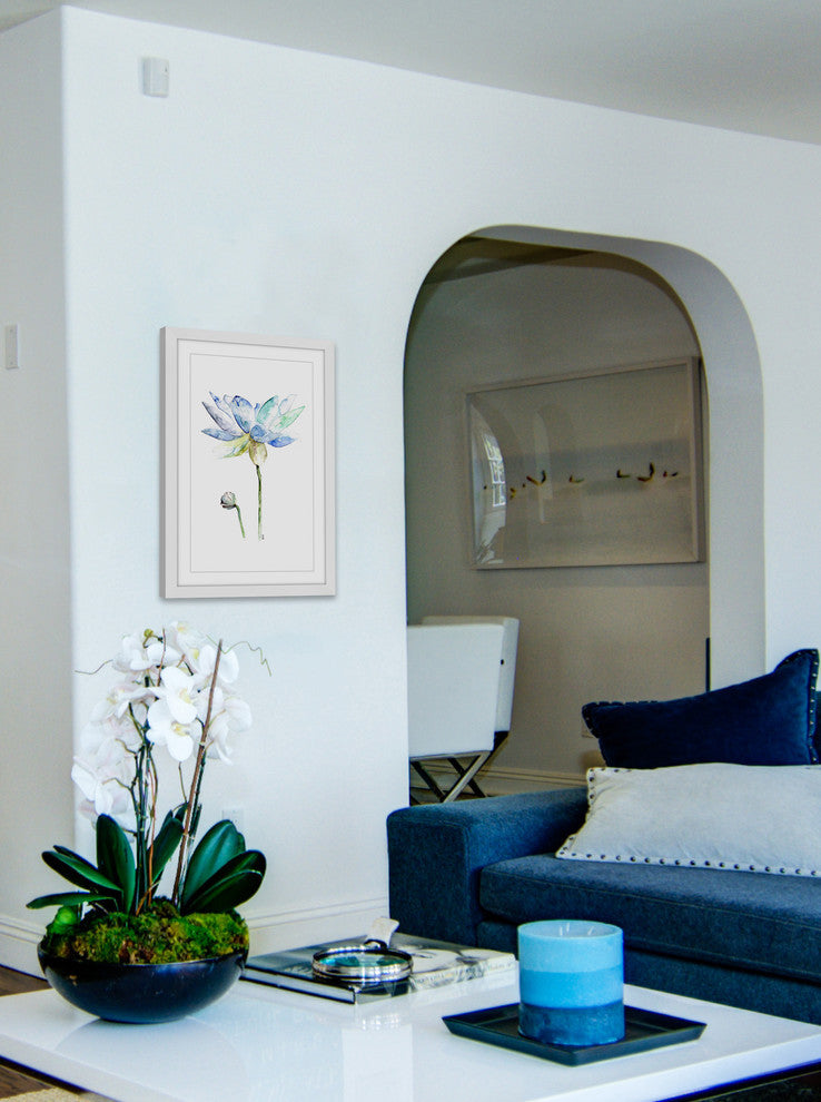 "Lotus" Framed Print by Rachel Byler