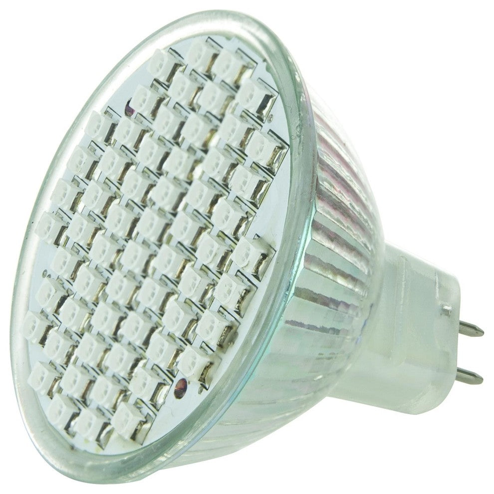 Sunlite Led Mr16 Colored 2W, 20W Halogen Equivalent, Bulb, Gu5.3, Base, Blue
