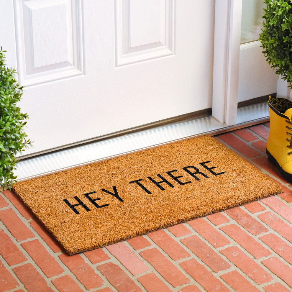 Calloway Mills Hey There Doormat, 12"x24"