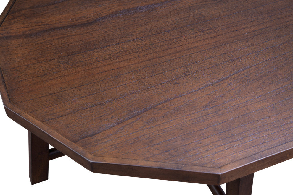 Paisley Cocktail Table Brown
