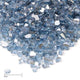 Real Flame Reflective Fire Glass in Blue