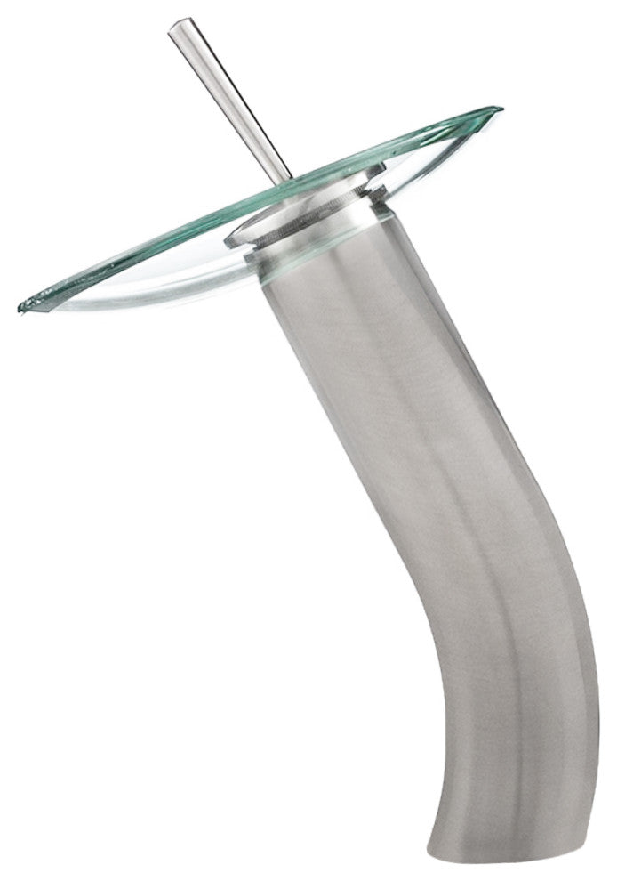 Chiaro Glass Vessel Sink Set