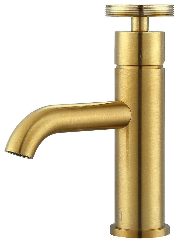 Nova Series Single Lever Bathroom Faucet, Titanium Gold