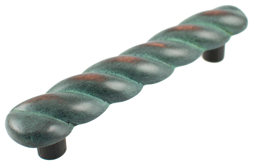 Braid Pewter Cabinet Pull Hawk Hill Hardware, Verde