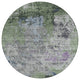 Machine Washable Indoor/Outdoor Chantille ACN1911 Fern 8' x 8' Round Rug