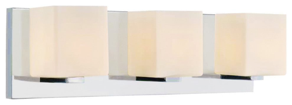 Cristini 3 Light Vanity Light With Satin Nickel Finish