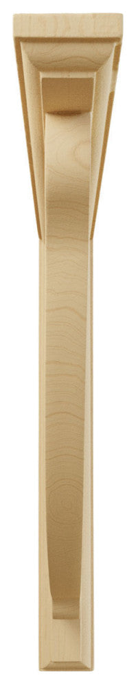 1 1/2"W x 12"D x 12"H Crendon Wagon Wheel Bracket, Alder