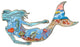 Oversized SeaWorld Mermaid Outdoor Decor