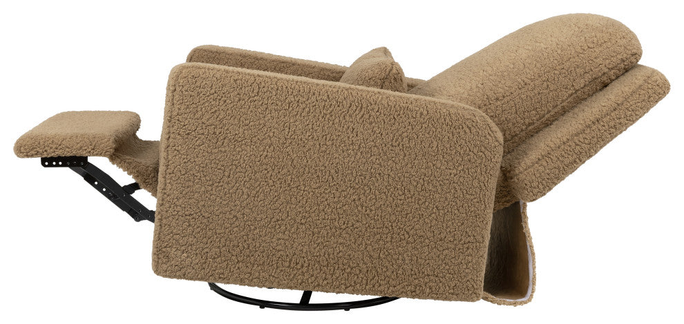 Sigi Recliner and Swivel Glider, Shearling, Cortado Shearling