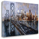 "The Bay Bridge" By Marti Bofarull, Giclee Print on Gallery Wrap Canvas