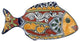 Fish Plate, 5" W x 9.75" L, Decoration D