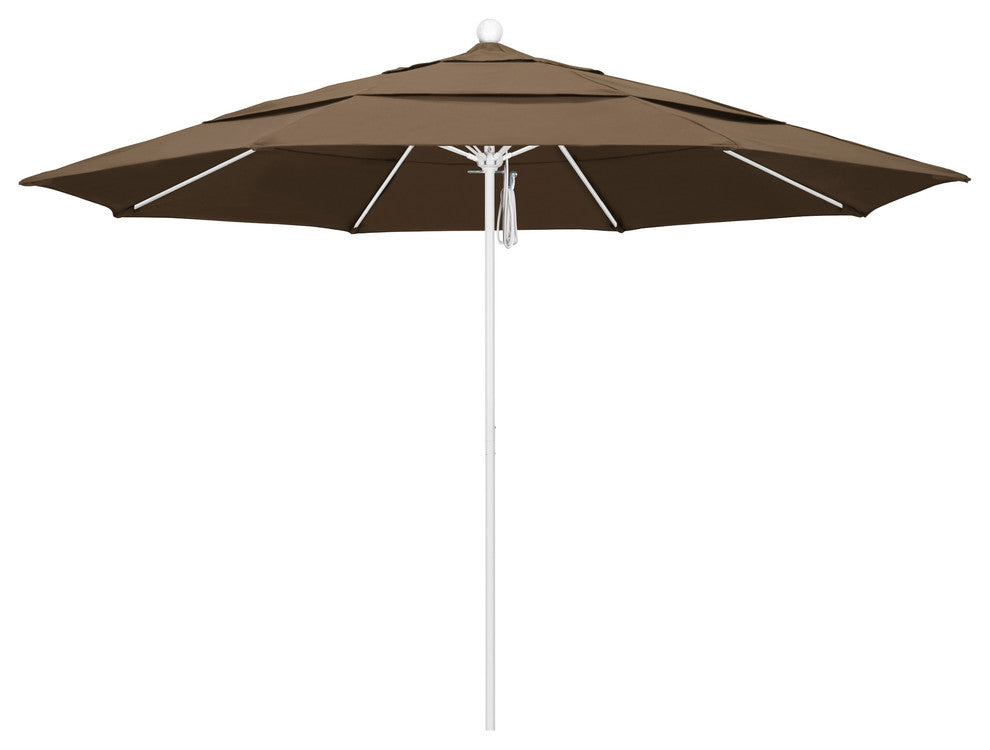 Fiberglass Umbrella White, Cocoa