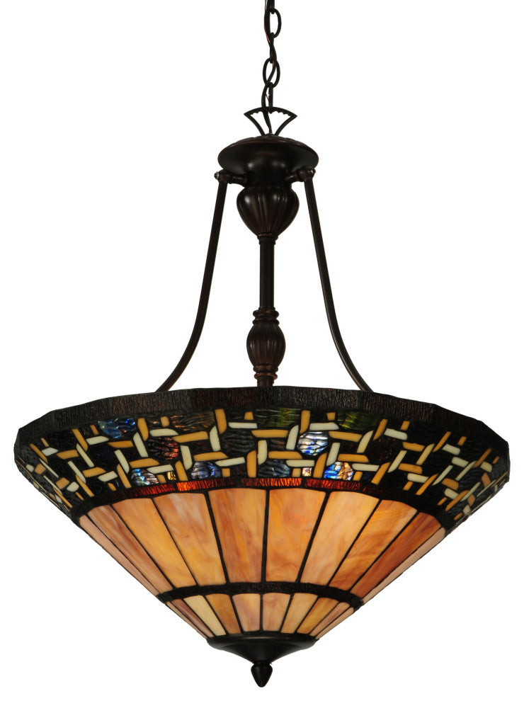 Meyda lighting 125115 20"W Ilona Inverted Pendant