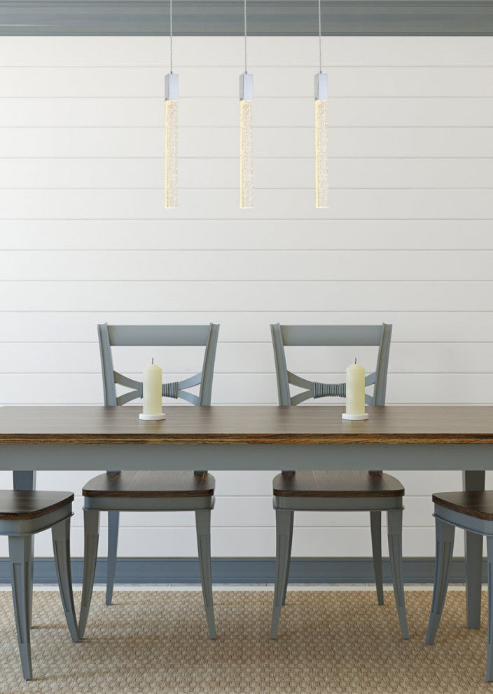 Wade 3-Light Pendant, Chrome