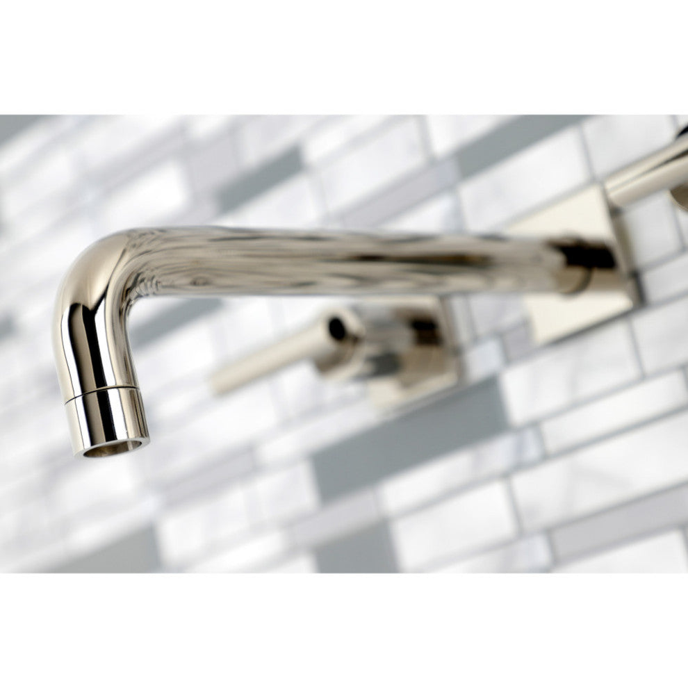KS6026CML Wall Mount Tub Faucet, Polished Nickel