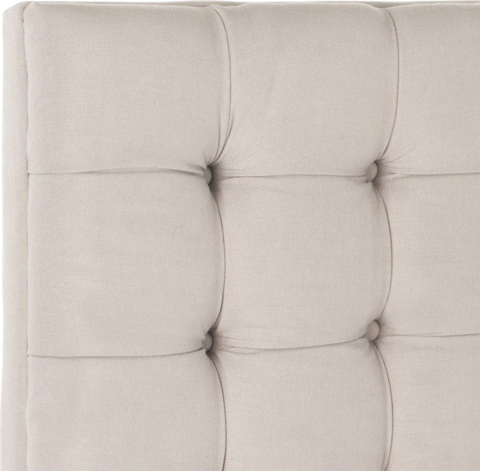 Safavieh Lamar Tufted Headboard, King, Taupe