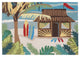 Frontporch Tiki Hut Indoor/Outdoor Rug Multi 1'8"x2' 6"